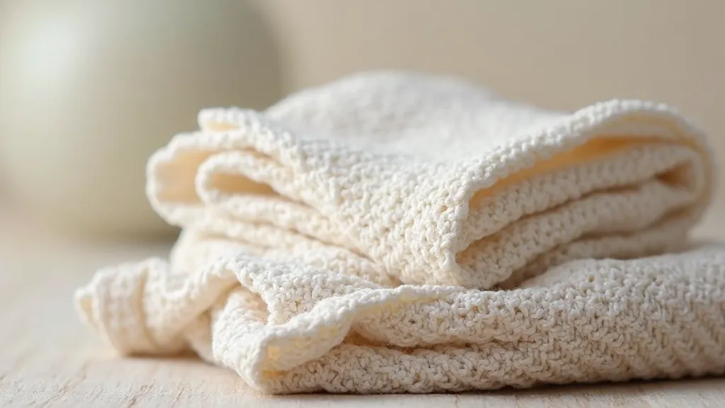 Unbleached Linen Washcloths